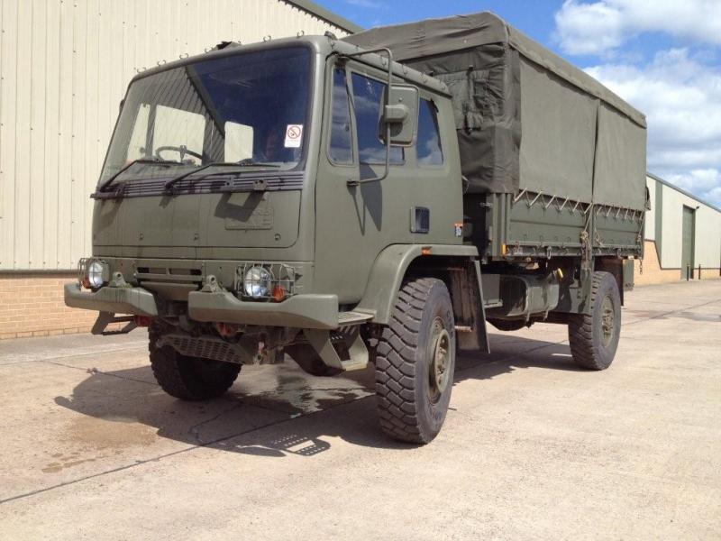 Leyland Daf T45 4x4 Personnel Carrier / shoot vehicle with Canopy & Seats - Govsales of mod surplus ex army trucks, ex army land rovers and other military vehicles for sale