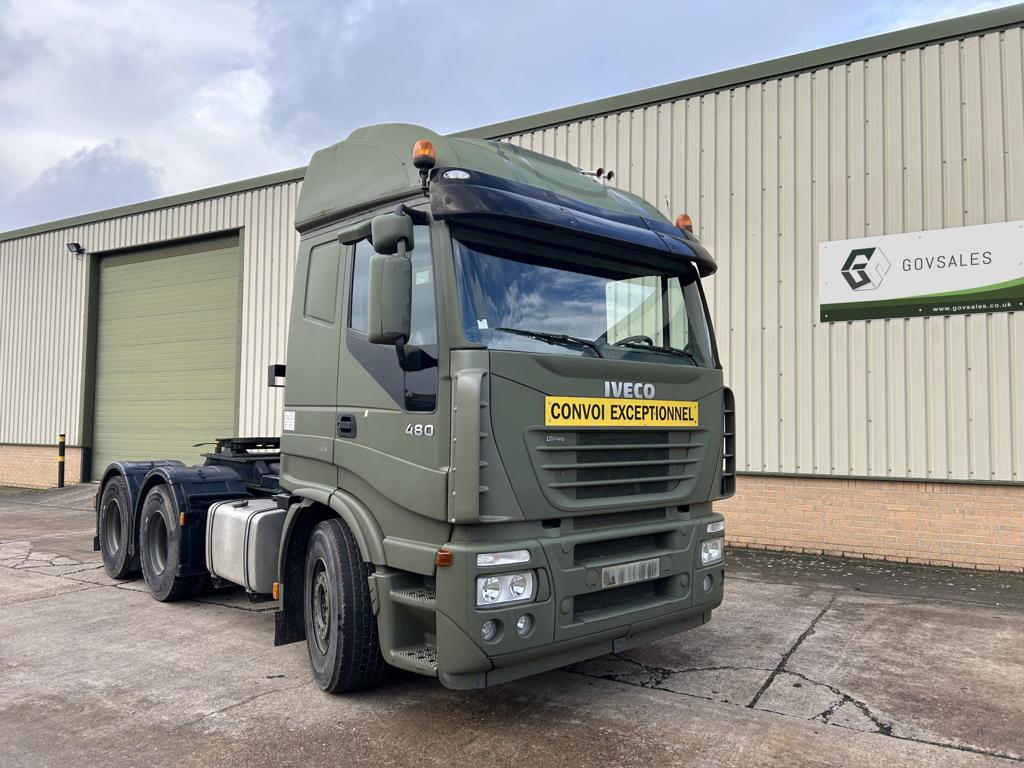 Iveco Stralis 6x4 Tractor Unit - Govsales of mod surplus ex army trucks, ex army land rovers and other military vehicles for sale