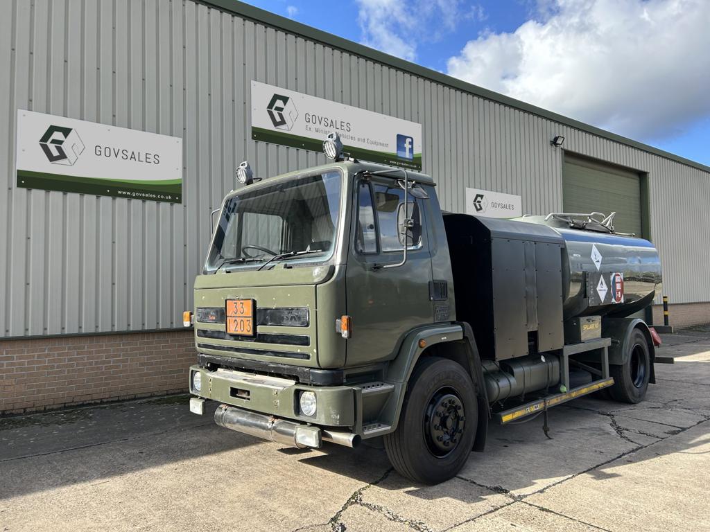 Ex Royal Navy DAF 50/160 4x2 9,000 Litre AVGAS aviation Bowser/Tanker - Govsales of mod surplus ex army trucks, ex army land rovers and other military vehicles for sale